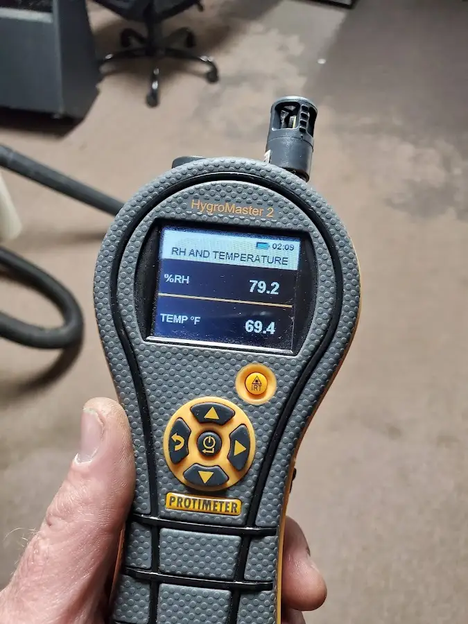 Moisture meter humidity assessment for Mold Remediation & Removal in Millsboro